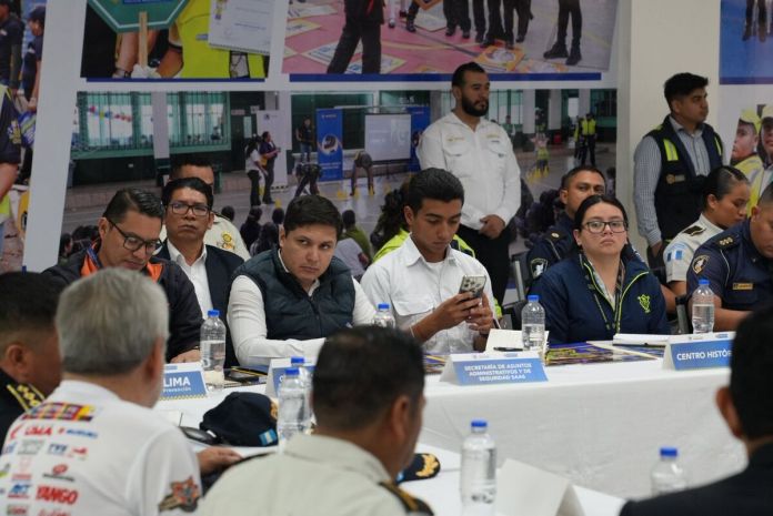 Mesa técnica de coordinación para prevención vial, de cara a la 65 edición de la Caravana del Zorro 2026. Foto: TránsitoPNC