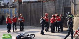 Adolescente de 17 años falleció tras sufrir una caída en moto en el Km. 6, zona 18. ​ Foto: Bomberos Municipales