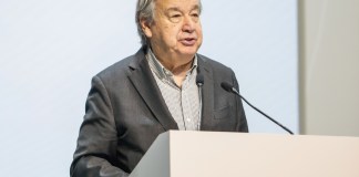 Foto de archivo del secretario general de las Naciones Unidas, António Guterres. EFE/ Fraga Alves