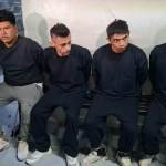 Pandilleros vinculados a ataques a la PNC esperan ser procesados ante el Juzgado de Turno donde se les acusa de asesinato. Foto: La Hora