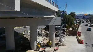 A pocos días de que regrese el tráfico normal en la capital, así avanza el paso a desnivel de la calzada Roosevelt