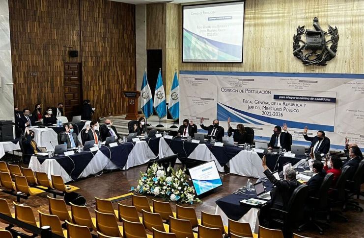 En 2022, la comisión de postulación trabajó con Silvia Valdés como presidenta interina ante la no elección de nuevos magistrados de CSJ. Foto La Hora: Sergio Osegueda