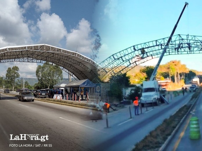 El pasado 26 de diciembre dejó de funcionar el puesto de control institucional que funcionaba en el kilómetro 44.4 de la ruta al Atlántico.