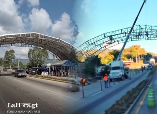 El pasado 26 de diciembre dejó de funcionar el puesto de control institucional que funcionaba en el kilómetro 44.4 de la ruta al Atlántico.