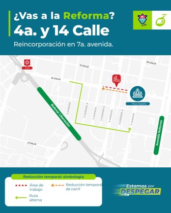 ruta alterna aerometro