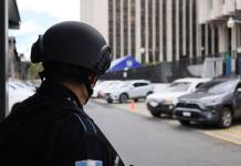 La Corte Suprema de Justicia solicitó apoyo a las autoridades gubernamentales para el resguardo de las sedes judiciales. Foto La Hora: Daniel Ramírez