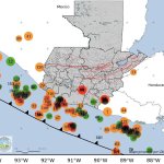 Durante el año 2025 se registraron un total de 11,811 sismos en Guatemala y regiones cercanas.