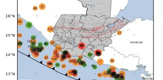 Durante el año 2025 se registraron un total de 11,811 sismos en Guatemala y regiones cercanas.