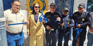 Inauguran subestación policial en El Azulco, Jalpatagua, Jutiapa La PNC inauguró una nueva subestación policial en la aldea El Azulco, Jalpatagua.