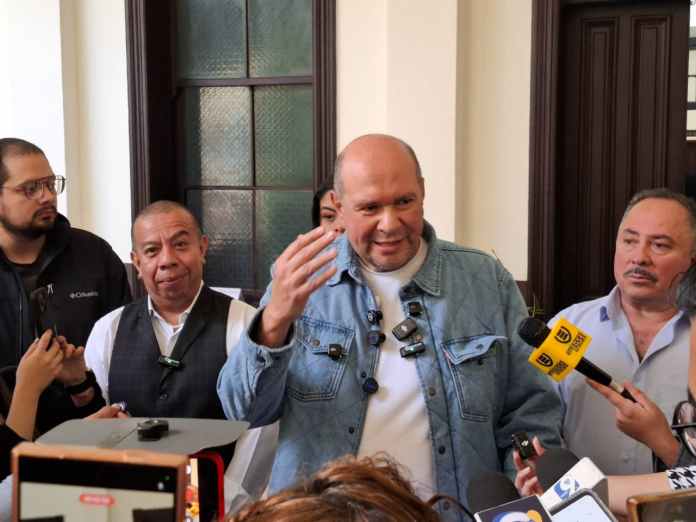 vosdiputado El diputado Orlando Blanco comenta que el TSE aceptó la nueva secretaría general del partido VOS. Foto: Cortesía