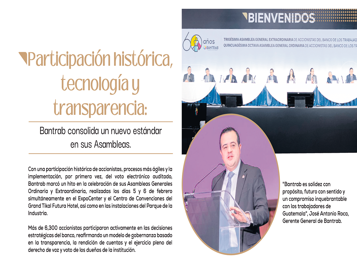 Foto: Grupo Financiero Bantrab. 