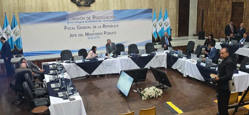 Este lunes 16 de febrero, la Comisión de Postulación para Fiscal General recibirá los expedientes de los candidatos.