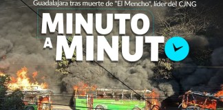 Grupos armados protagonizan disturbios en Guadalajara, Jalisco, tras la muerte de El Mencho, líder del CJNG.