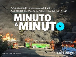 En Vivo: Grupos armados protagonizan disturbios en Guadalajara tras muerte de "El Mencho", líder del CJNG
