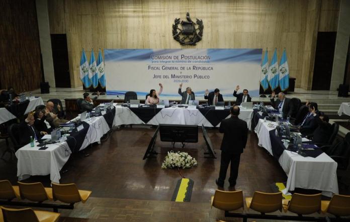 Este lunes 16 de febrero, la Comisión de Postulación para Fiscal General recibirá los expedientes de los candidatos.