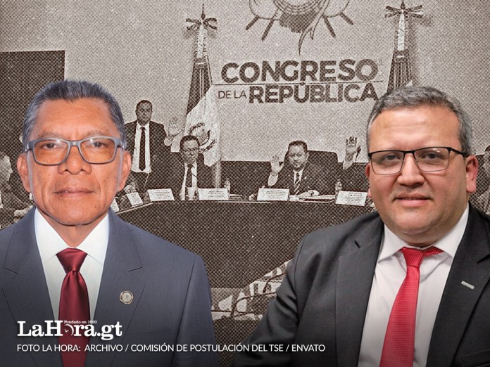 Erick Castillo, quien accionó para incluir a Porras en 2022, respalda nuevo amparo por magistratura del TSE. Arte La Hora: Alejandro Ramírez.