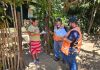 Conred realizando acciones preventivas en comunidades aledañas al Volcán de Fuego. Foto La Hora: Conred