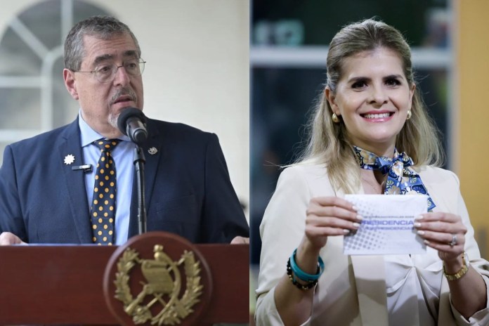 El presidente de Guatemala, Bernardo Arévalo, y la presidenta electa de Costa Rica, Laura Fernández. Foto: La Hora