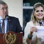 El presidente de Guatemala, Bernardo Arévalo, y la presidenta electa de Costa Rica, Laura Fernández. Foto: La Hora