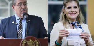 El presidente de Guatemala, Bernardo Arévalo, y la presidenta electa de Costa Rica, Laura Fernández. Foto: La Hora