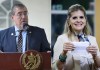 El presidente de Guatemala, Bernardo Arévalo, y la presidenta electa de Costa Rica, Laura Fernández. Foto: La Hora