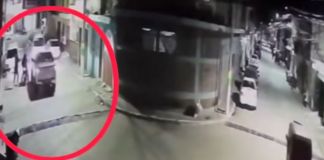 Revelan video del ataque armado contra director de la PMT de San Miguel Petapa. Foto La Hora: Captura de pantalla.