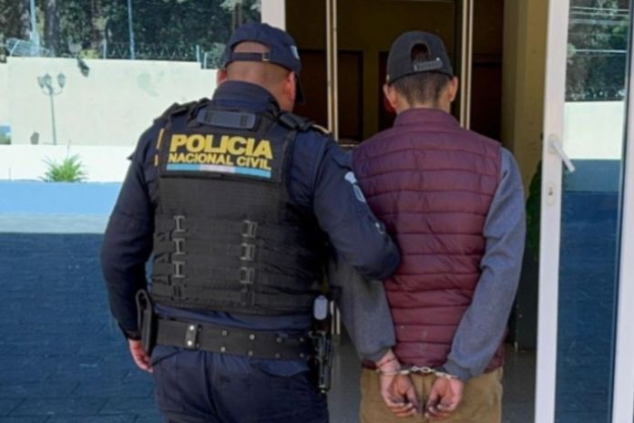 Nicaragüense es capturado tras denuncias por robos en San Marcos. Foto La Hora: PNC.