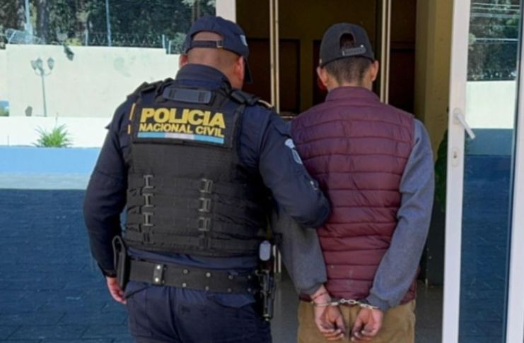 Nicaragüense es capturado tras denuncias por robos en San Marcos. Foto La Hora: PNC.