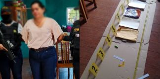 Mujer que ofrecía visas de trabajo a EE.UU. y Canadá por Q15 mil. Foto La Hora: MP.