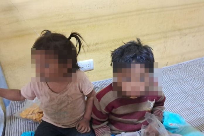 Dos menores abandonados en San Miguel Dueñas reciben atención y medidas de protección. Foto La Hora: PGN.