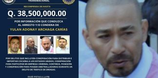EE.UU. ofrece Q38.5 millones por el líder de la MS-13 más buscado por el FBI. Foto La Hora: FBI.