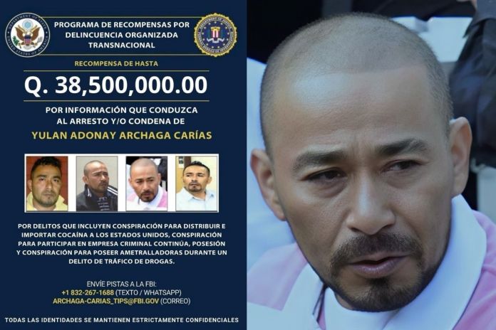EE.UU. ofrece Q38.5 millones por el líder de la MS-13 más buscado por el FBI. Foto La Hora: FBI.