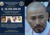 EE.UU. ofrece Q38.5 millones por el líder de la MS-13 más buscado por el FBI. Foto La Hora: FBI.