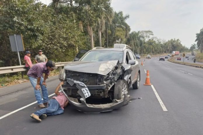Más de 40 hechos de tránsito del 17 al 23 de febrero. Foto La Hora: Provial.