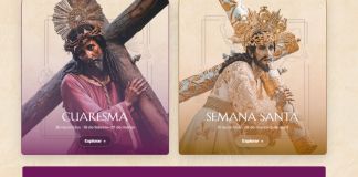 Mapas interactivos y seguimiento en vivo para no perderte los cortejos. Foto La Hora: Captura de pantalla.