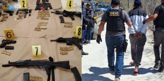 Cae quinto integrante de “Los Sara” tras operativo policial en Guastatoya. Foto La Hora: PNC.