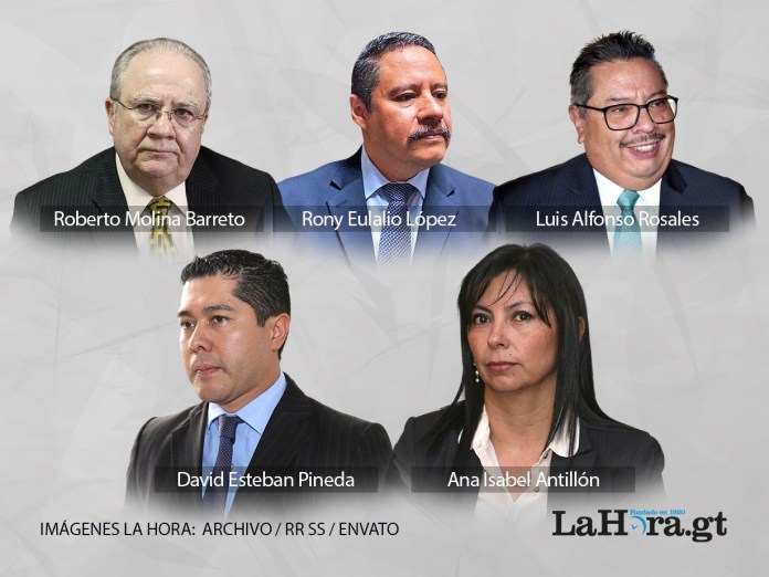 Aspirantes a la CC por el Congreso Aspirantes a la CC