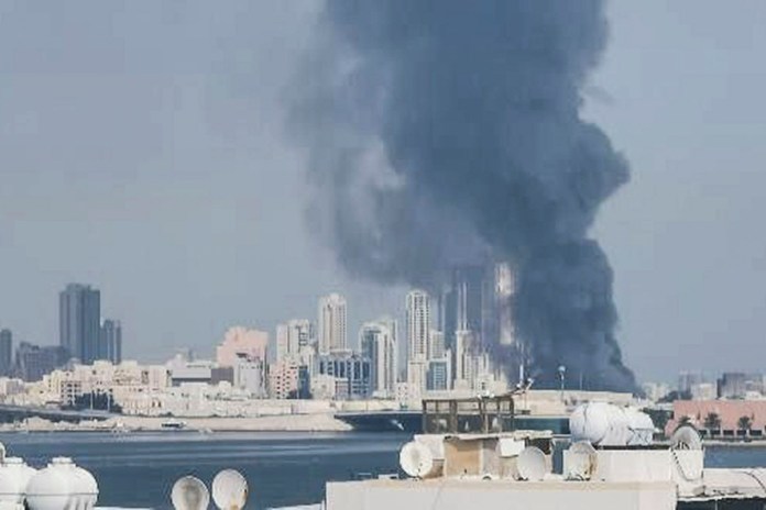 Irán responde a bombardeos