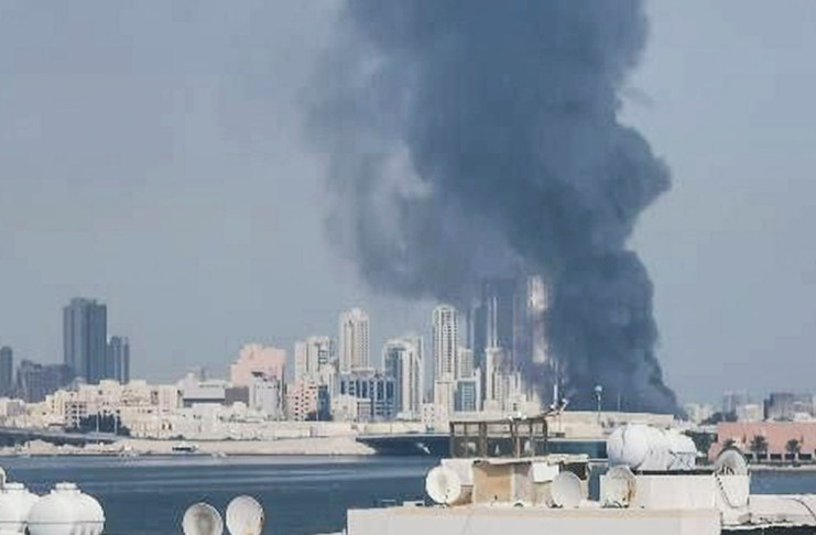 Irán responde a bombardeos