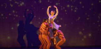 Interpretación del cuento de Cenicienta por el Ballet Nacional de Guatemala. Foto La Hora: MCD
