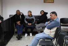 El Tribunal Séptimo de Sentencia Penal juzga a cinco personas acusadas dentro del caso El Bodegón, donde se señala de participar en el contrabando de granos básicos. Foto La Hora: Daniel Ramírez