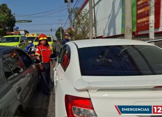 Ataque armado deja un hombre herido en colonia La Reformita. Foto: CBM