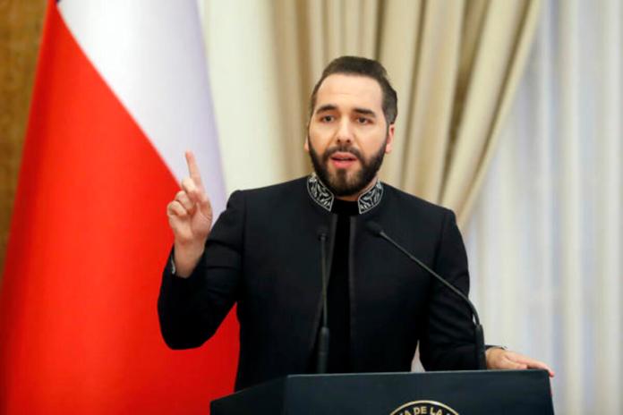 Imagen de archivo del presidente de El Salvador, Nayib Bukele. EFE/ Rodrigo Sura