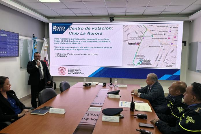 EMETRA realizará operativos por elecciones gremiales del CANG. Foto La Hora: José Orozco.