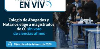 CANG y elecciones para magistrado de la Corte de Constitucionalidad (CC). Foto La Hora
