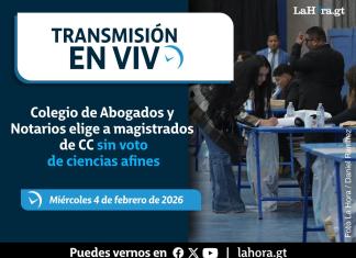 CANG y elecciones para magistrado de la Corte de Constitucionalidad (CC). Foto La Hora
