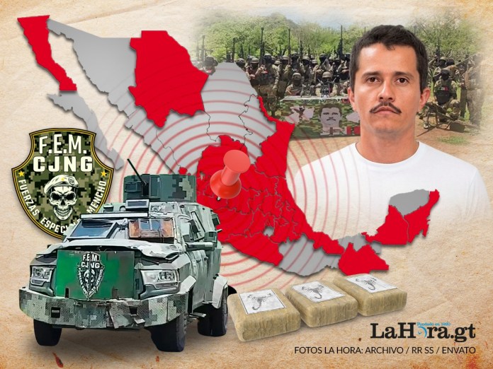 CJNG, una de las organizaciones criminales con mayor expansión en la última década.