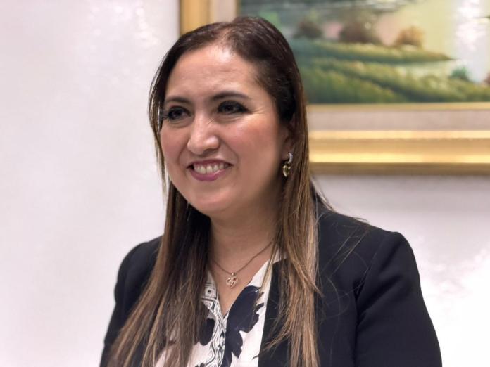 Magistrada Claudia Paredes, nueva presidenta de la CSJ. Foto La Hora