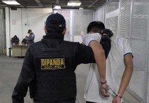 PNC captura a Osman “N”, de 21 años, alias "Polín", integrante de la mara salvatrucha. Foto: PNC