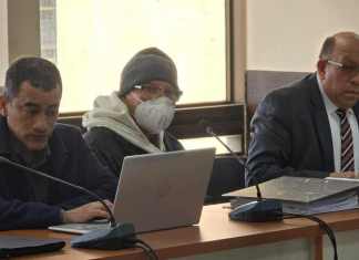El juez Maximino Morales mantuvo el delito de homicidio en grado de tentativa en contra de Carlos Acevedo, señalado de embestir a un motorista en zona 9. Foto La Hora: Sergio Osegueda